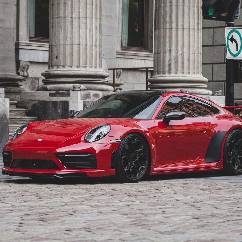 Porsche 911 4S TechArt rental Montreal